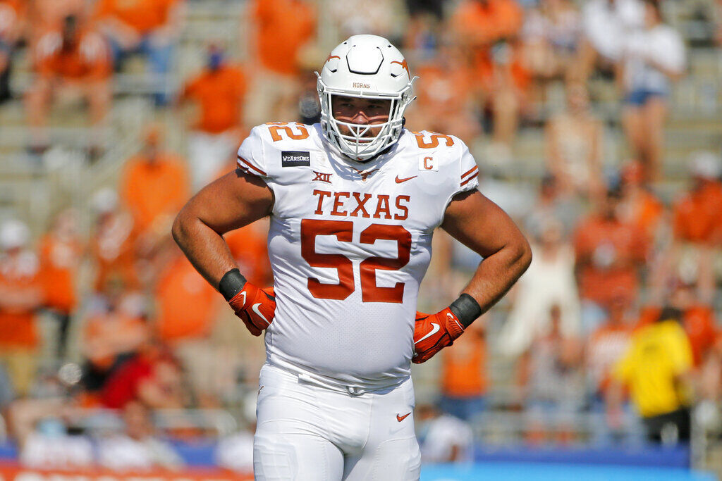5. Samuel Cosmi (Jr., Texas, 6-6, 314)